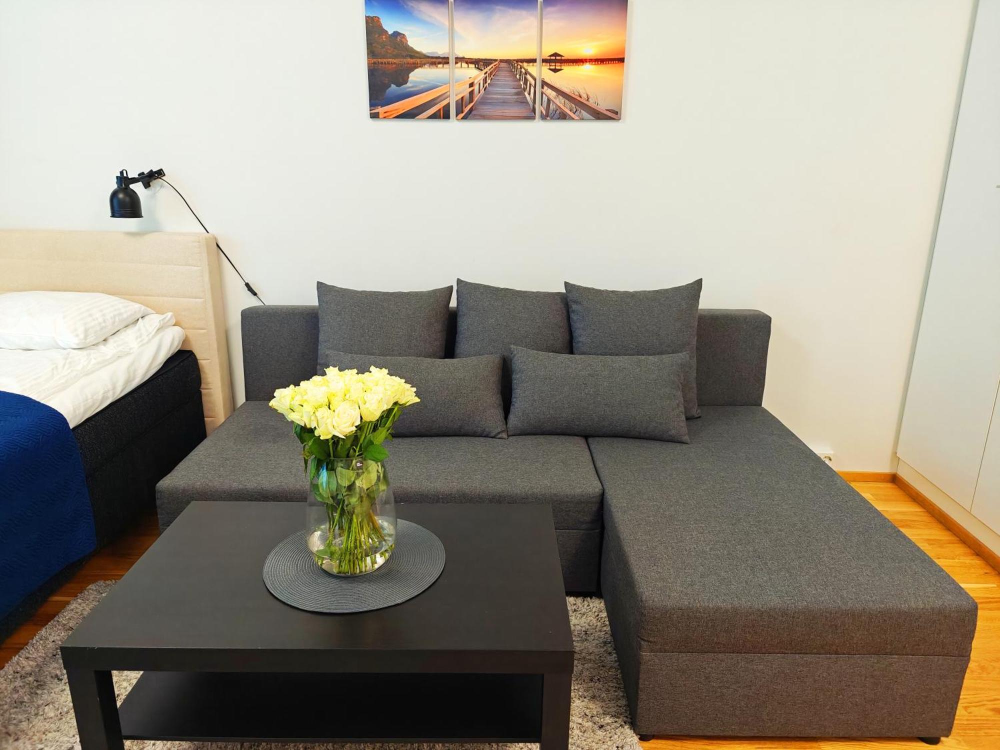 City Center 1R Studio With Perfect View, Parking Oulu Buitenkant foto